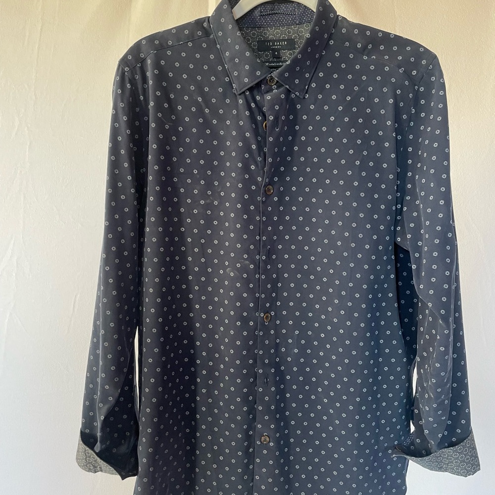 Ted Baker button down long sleeve shirt